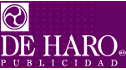 logo De Haro Publicidad