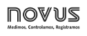 logo de NOVUS Productos Electronicos