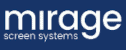 logo Mirage Retractable Screen System Vallarta